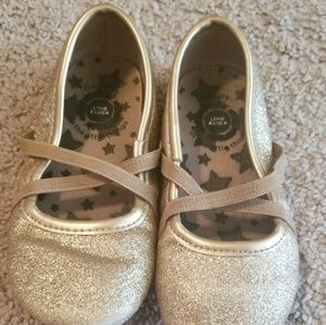 Livie & Luca Gold Ballet flats